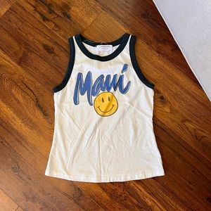 Free People Maui Graphic Tank